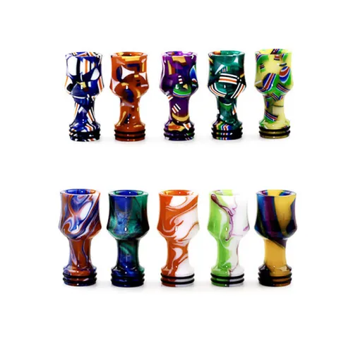  810 Wine Glass Drip TIp with flag Pattern B style