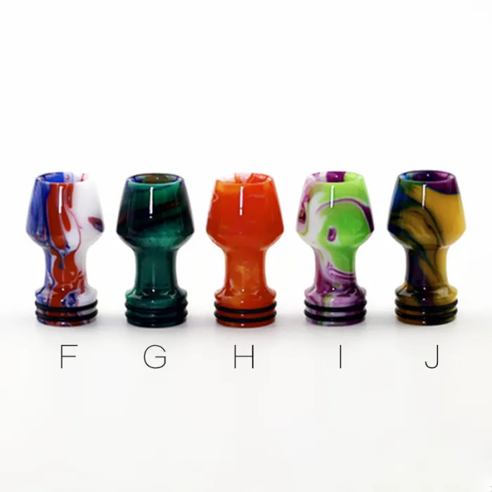810 Wine Glass Drip TIp with flag Pattern