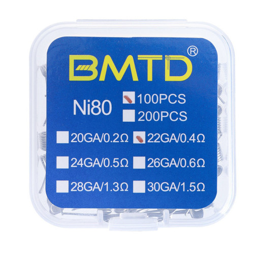 Prebuilt Ni80 Wire box 100pcs