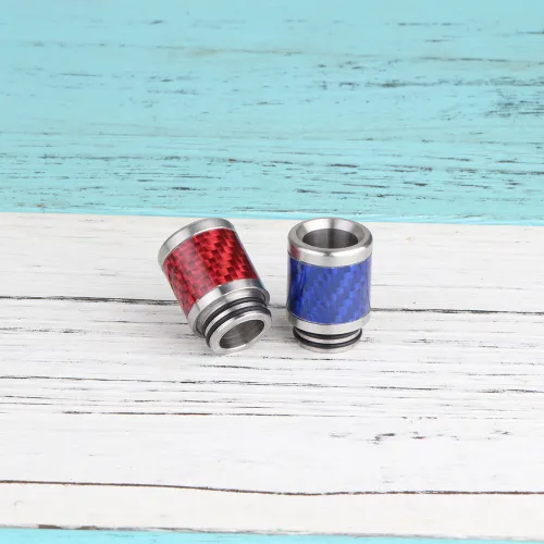 Carbon Fiber With Stainless 810 Drip Tips