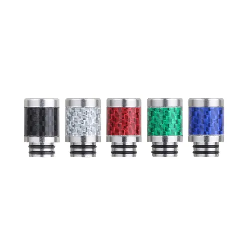 Carbon Fiber With Stainless 510 Drip Tips