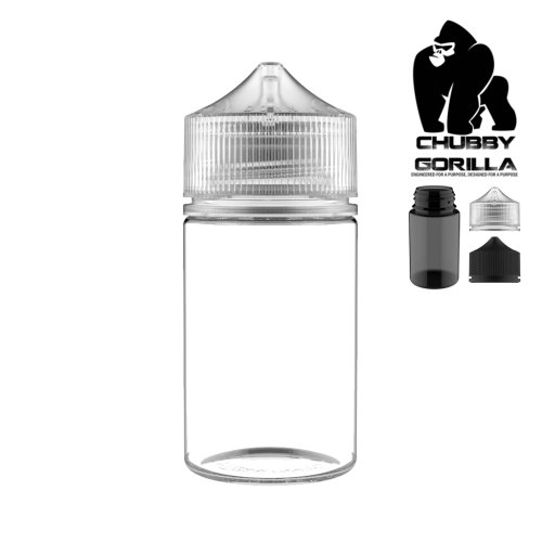 Authentic Chubby Gorilla Bottle 75ml Stubby 500pcs/Case