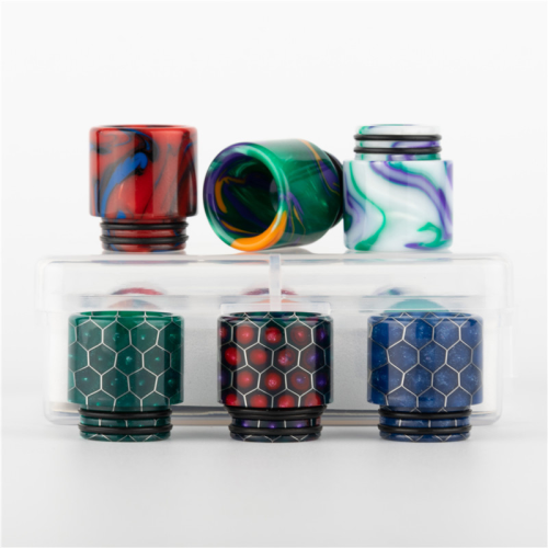 6 in 1 810 Drip Tips kit Style B