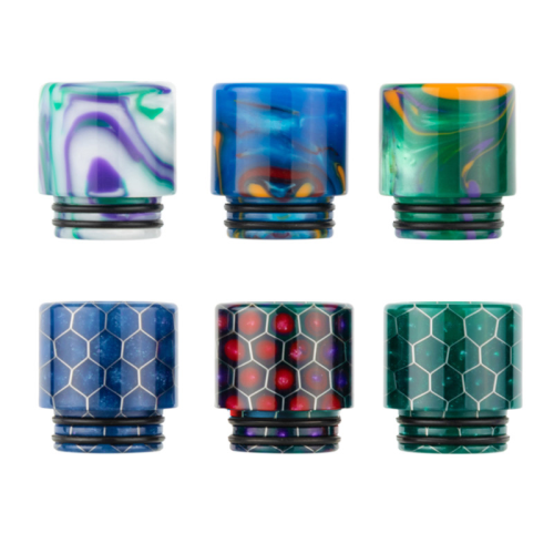 6 in 1 810 Drip Tips kit Style B