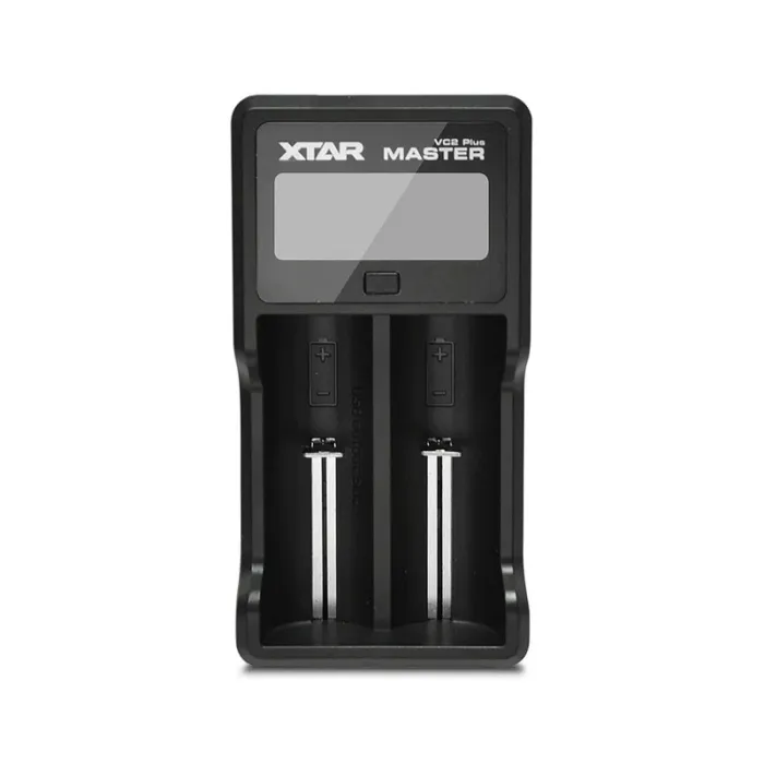 XTAR VC2 Plus Master 2 Channel Digital Battery Charger