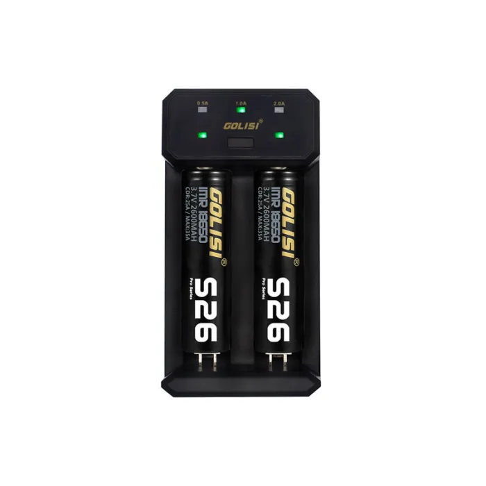 Golisi L2 2A Smart USB Charger with LCD Screen