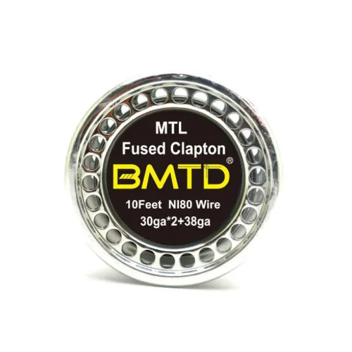 Ni80 Dual Core Pre-built MTL Fused Clapton Wire 10FT
