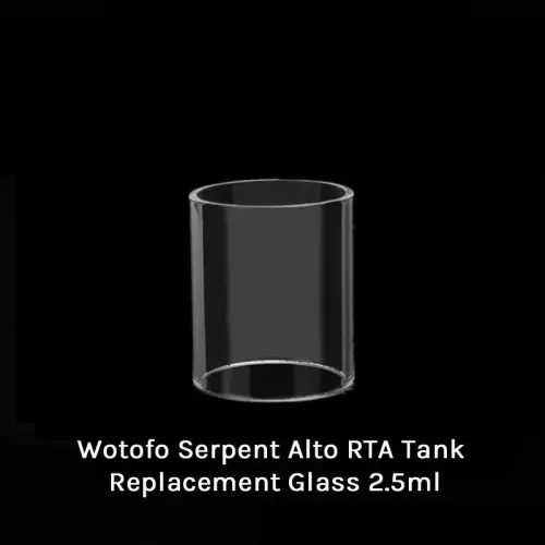 Wotofo Serpent Alto RTA Tank Replacement Glass 2.5ml