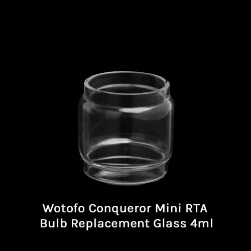 Wotofo Conqueror Mini RTA Replacement Glass