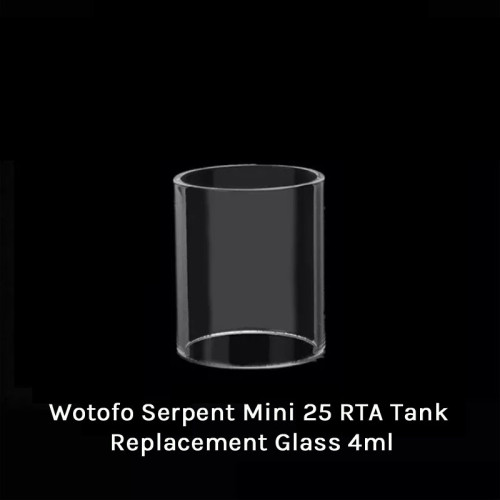 Wotofo Serpent Mini 25 RTA Tank Replacement Glass 4ml