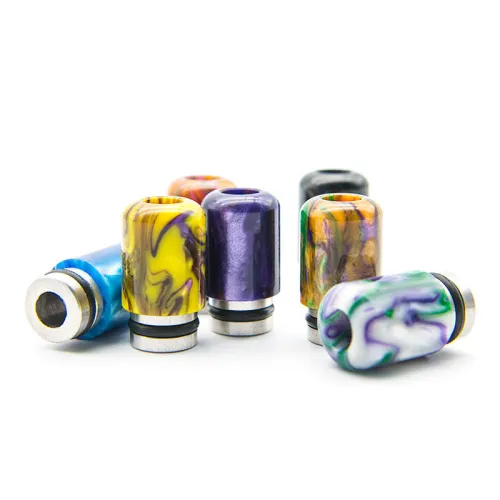 510 Stainless and Resin Drip Tips