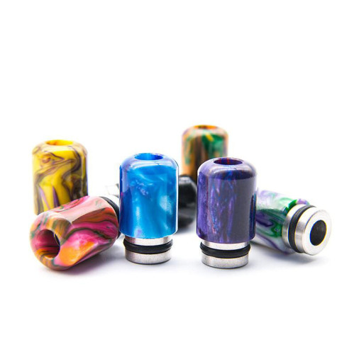 510 Stainless and Resin Drip Tips