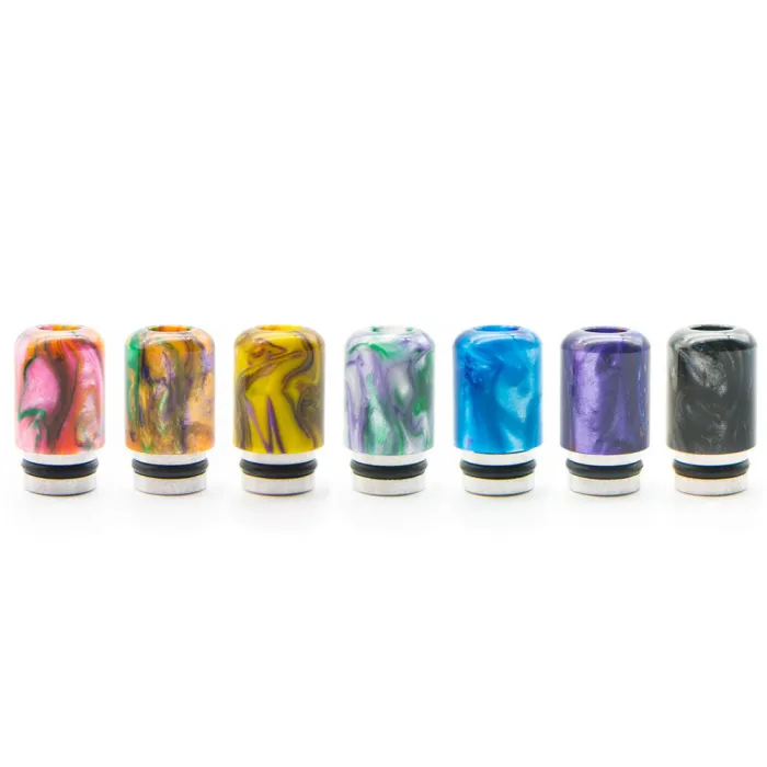 510 Stainless and Resin Drip Tips