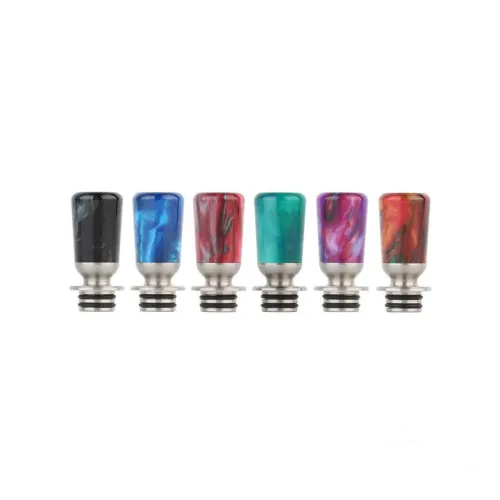 510 Resin and Stainless Drip Tip