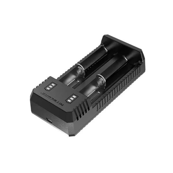 Nitecore UI2 2-slot Portable USB Li-ion Battery Charger