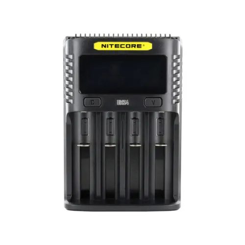 Nitecore UMS4 Intelligent USB Four-Slot Superb Charger for Li-ion, Ni-Cd, and Ni-MH