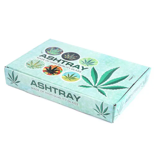 High Quality Round Glass Ashtray 6PCS