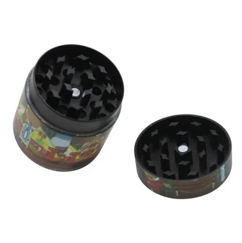 4 Layer Rick and Morty Tobacco Grinder 40MM, 50MM, 63MM