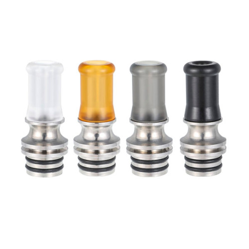 510 Stainless Drip Tip with Heat Sink