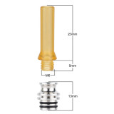 510 Stainless Drip Tip with Heat Sink