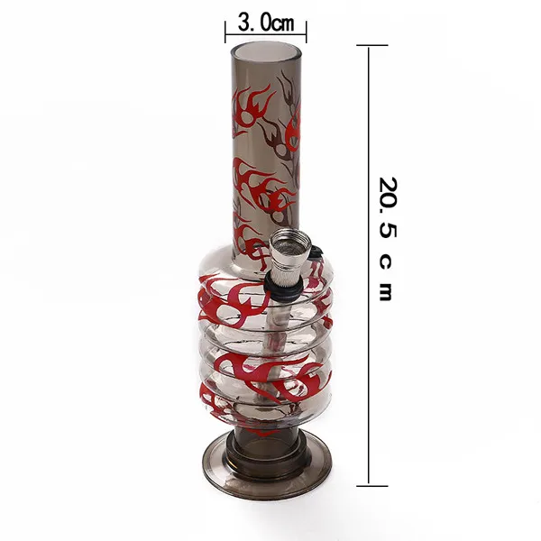 Premium Acrylic Bong in Multi Color