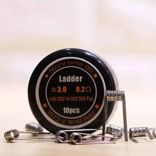 Ni80 Premade Ladder Coil 0.2ohm 10pcs