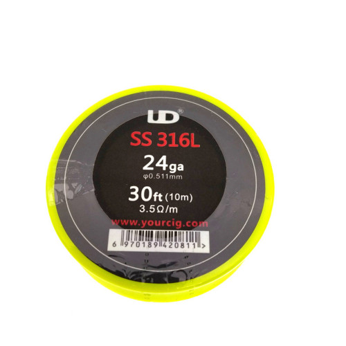 UD SS316L Wire 30FT (24/26/28GA)