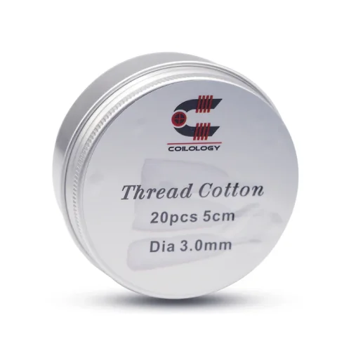 Coilology Organic Thread Cotton 5cm Ø3.0mm 20pcs