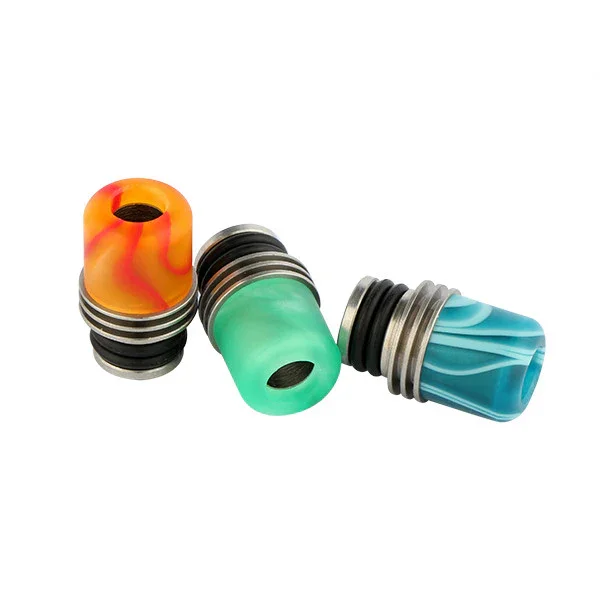 Acrylic & Stainless Steel Heatsink Style Drip Tips (AS305)
