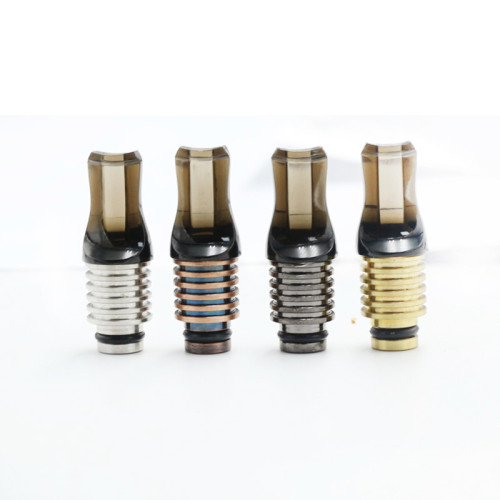 510 MTL Drip Tip Acrylic + Stainless Steel -AS319