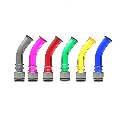 810 Curving Glass Drip Tip - AS375