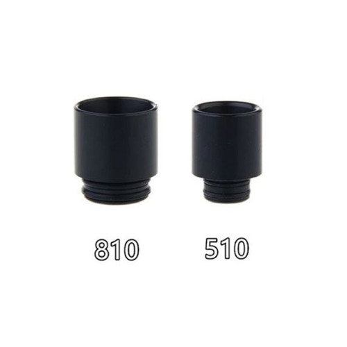 810 and 510 POM Black Drip Tip - AS373