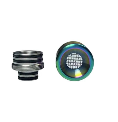 810&510 2 in 1 Stainless Drip Tip with Mesh - AS372