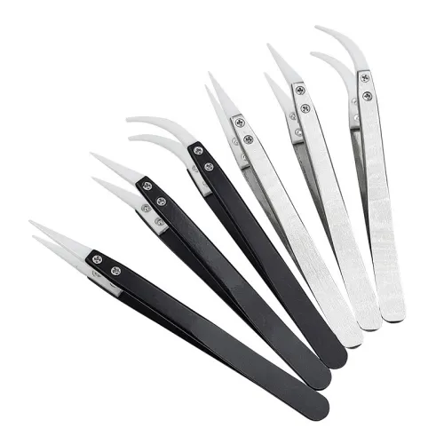 Stainless and Ceramic Tweezer - DY010