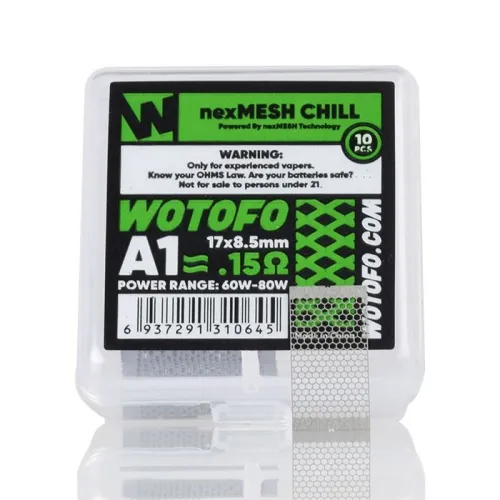 Wotofo A1 nexMESH Chill 0.15ohm 10pcs - DY129