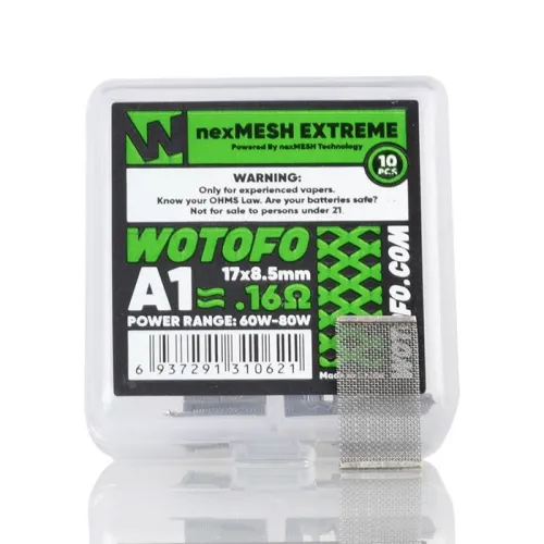 Wotofo A1 nexMESH EXTREME 0.16ohm 10pcs -DY131