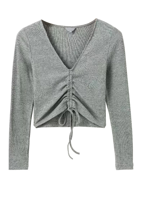 drawstring sweater