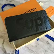 シュプリーム財布コピー LOUIS VUITTON supreme 2018新作 ジッピー・ウォレット M60072
