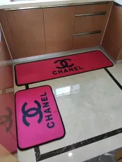 シャネル マット CHANEL 2点セット 玄関マット キッチンマット トイレマット バスマット ch190909p50-2