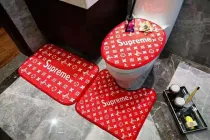 シュプリーム マット Supreme 3点セット 玄関マット トイレマット バスマット sp190911p45