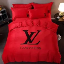 ルイヴィトン 寝具 LOUIS VUITTON 2020秋冬新作 洋式 布団カバー ベッドシート 枕カバー 4点セット lv200910p90-1