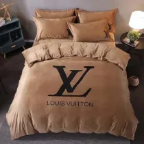 ルイヴィトン 寝具 LOUIS VUITTON 2020秋冬新作 洋式 布団カバー ベッドシート 枕カバー 4点セット lv200910p90-5
