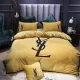 サンローラン 寝具 Saint Laurent 2021秋冬新作 洋式 布団カバー ベッドシート 枕カバー 4点セット ysl201222p22-4