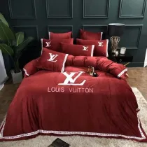 ルイヴィトン 寝具 LOUIS VUITTON 2021秋冬新作 洋式 布団カバー ベッドシート 枕カバー 4点セット lv201222p22-4