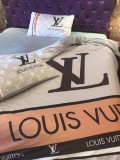 ルイヴィトン 寝具 LOUIS VUITTON 2021秋冬新作 洋式 布団カバー ベッドシート 枕カバー 4点セット lv201222p12-2