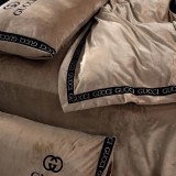 グッチ 寝具 GUCCI 2021秋冬新作 洋式 布団カバー ベッドシート 枕カバー 4点セット gc201222p22-1