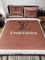 ルイヴィトン 寝具 LOUIS VUITTON 2021新作 洋式 布団カバー ベッドシート 枕カバー 4点セット lv210220p10-1