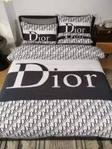ディオール 寝具 DIOR 2021新作 洋式 布団カバー ベッドシート 枕カバー 4点セット dr210220p10-2