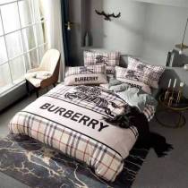 バーバリー 寝具 BURBERRY 2021新作 洋式 布団カバー ベッドシート 枕カバー 4点セット bur210220p15-1