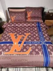 ルイヴィトン 寝具 LOUIS VUITTON 2021新作 洋式 布団カバー ベッドシート 枕カバー 4点セット lv210220p10-4